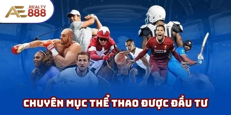 Cá cược thể thao AE888 được đơn vị đầu tư